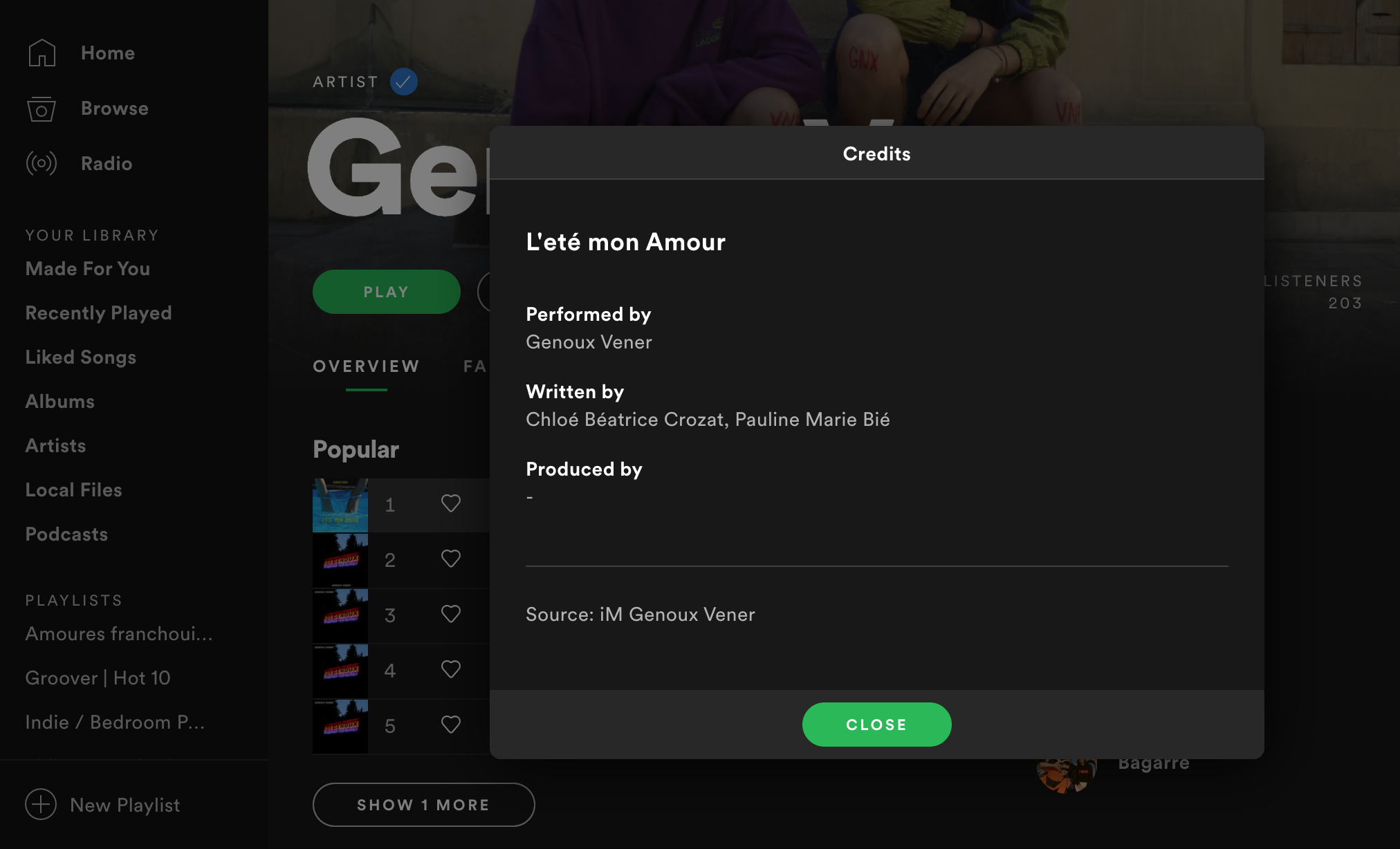 stats for spotify not accurate